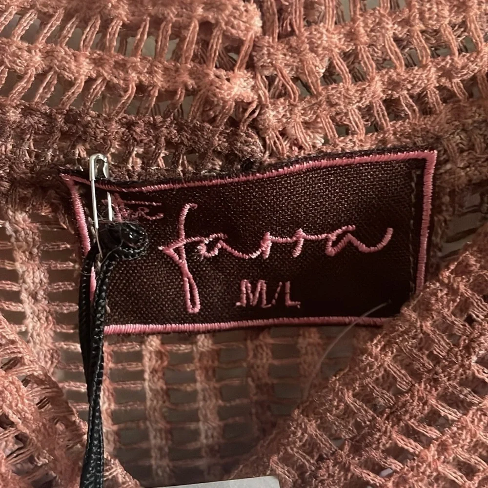 Free People X The Farra Sable Tank Sweater